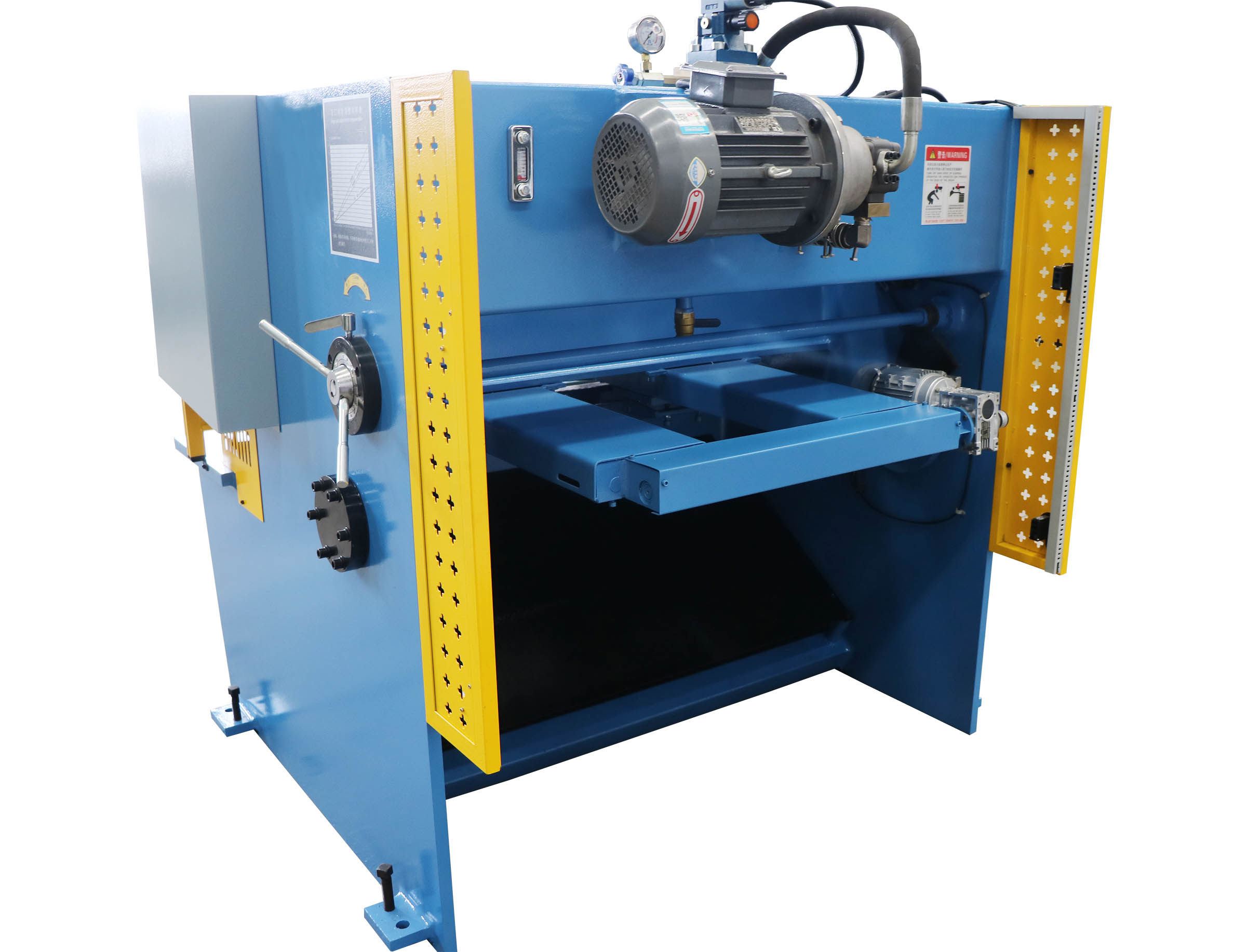 QC12Y-4x1300 swing beam shearing machine